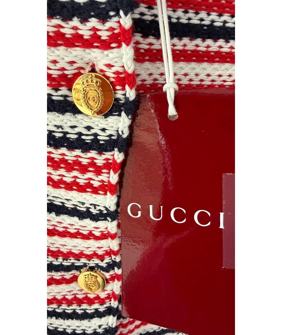 GUCCI Мульти хлопковая рубашка, фото 4