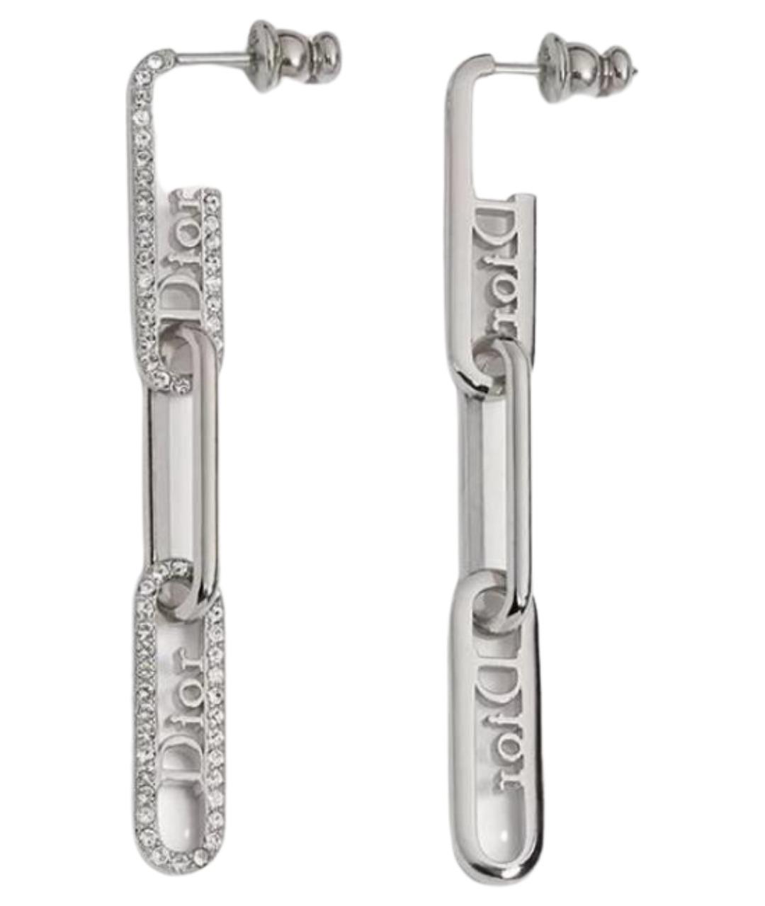 CHRISTIAN DIOR Серебряные серьги, фото 1