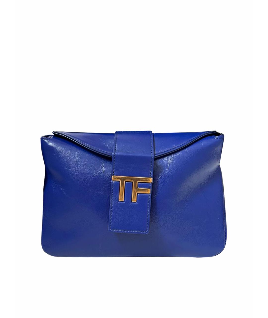TOM FORD Синяя сумка с короткими ручками, фото 1