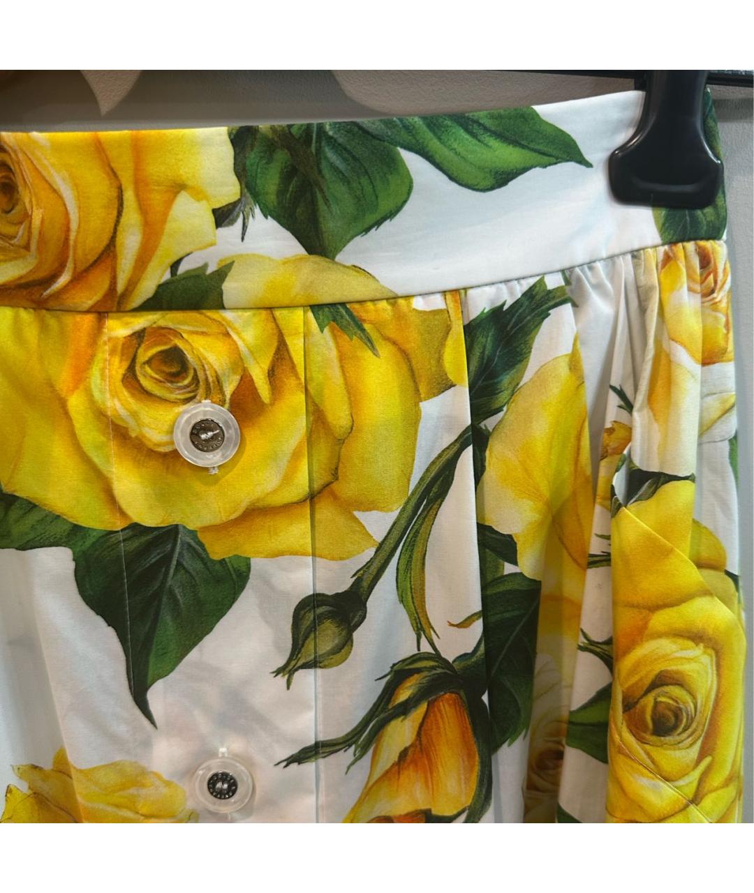 DOLCE&GABBANA Хлопковая юбка миди, фото 2