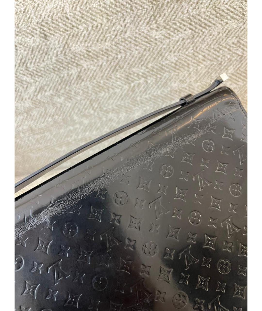 LOUIS VUITTON Черная сумка с короткими ручками, фото 8