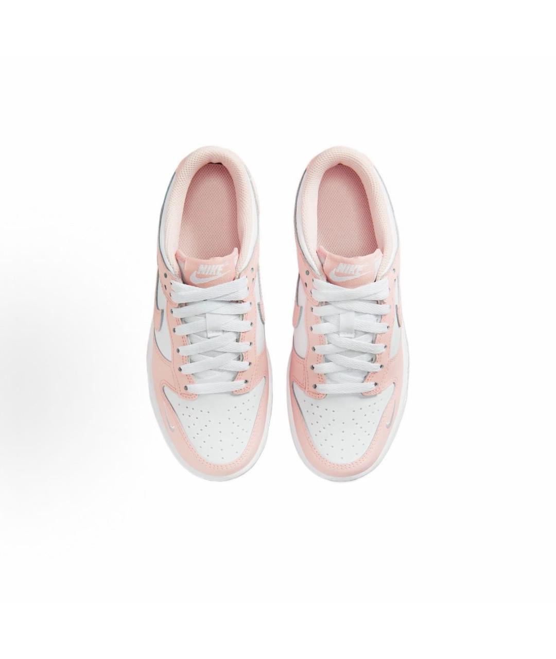 NIKE Коралловые кожаные кроссовки, фото 4