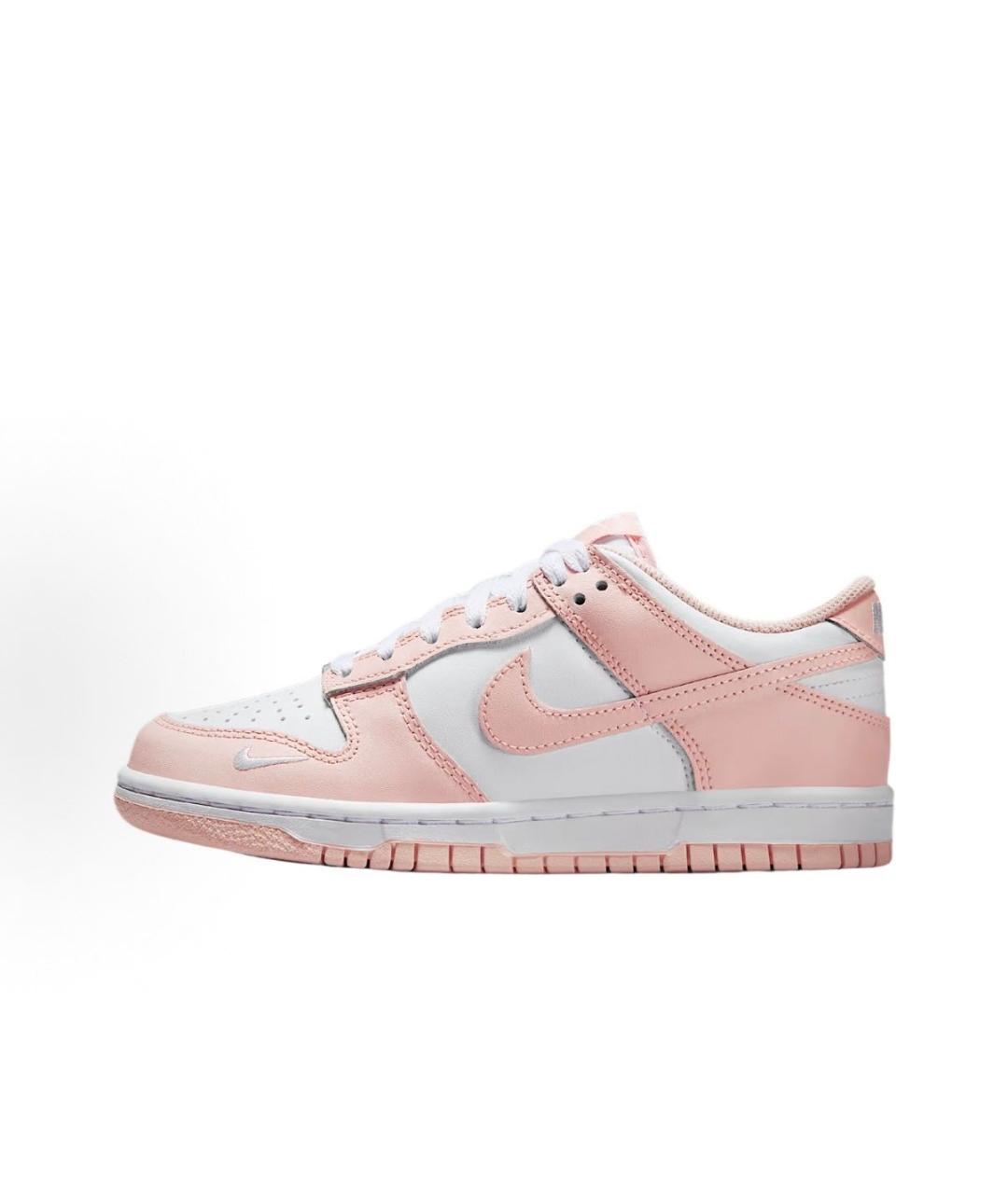 NIKE Коралловые кожаные кроссовки, фото 6