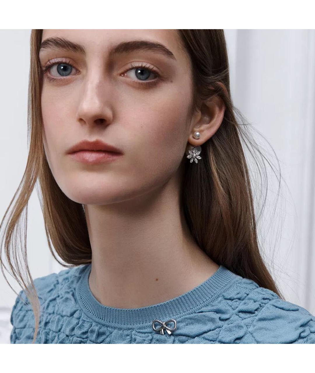 CHRISTIAN DIOR Серебряные серьги, фото 2