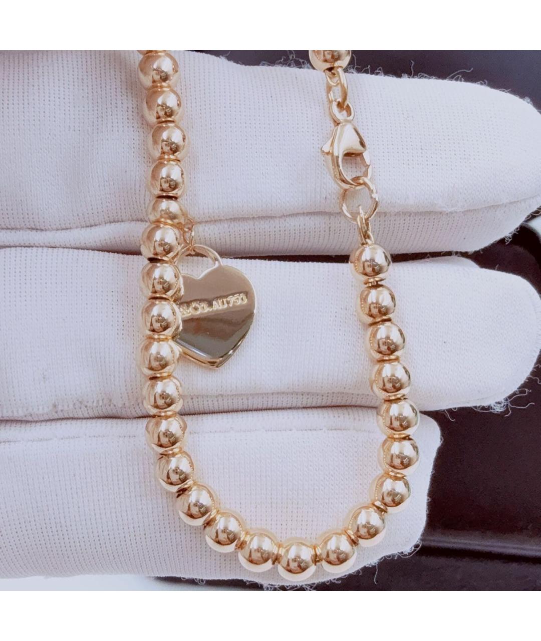 TIFFANY&CO Желтый браслет из желтого золота, фото 6