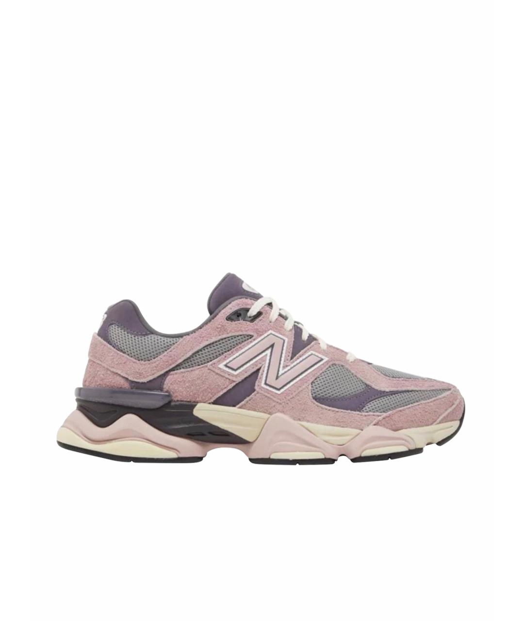 NEW BALANCE Розовые замшевые кроссовки, фото 1