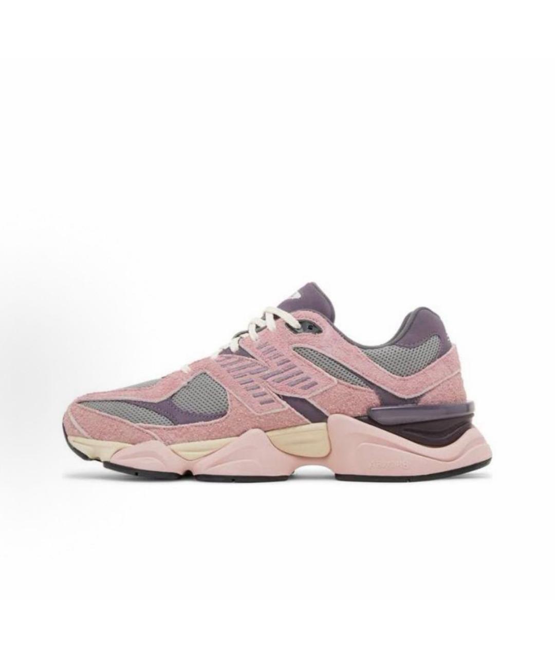 NEW BALANCE Розовые замшевые кроссовки, фото 2