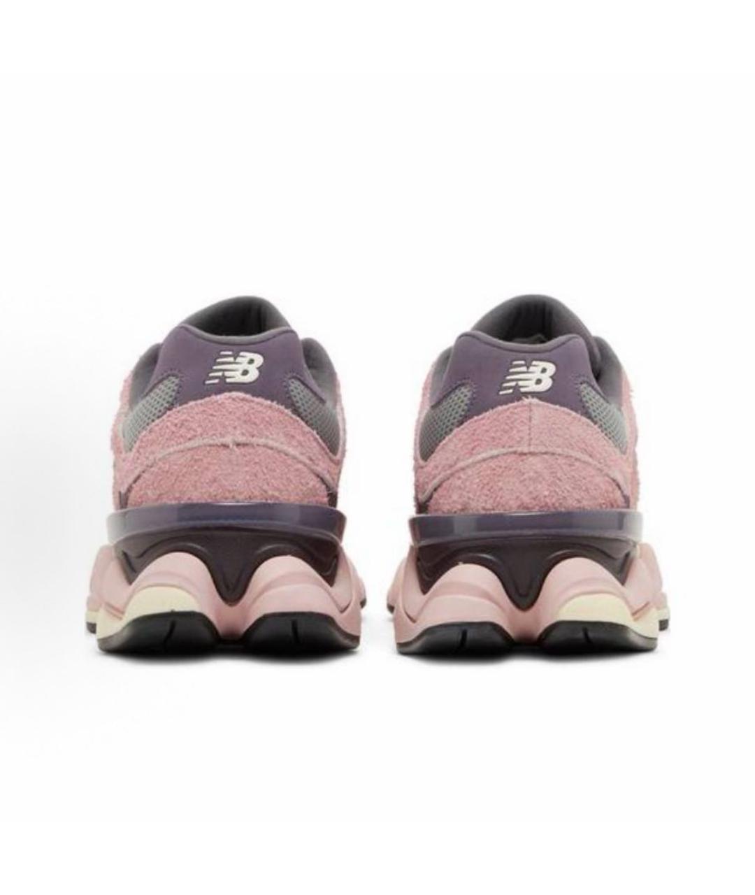 NEW BALANCE Розовые замшевые кроссовки, фото 4