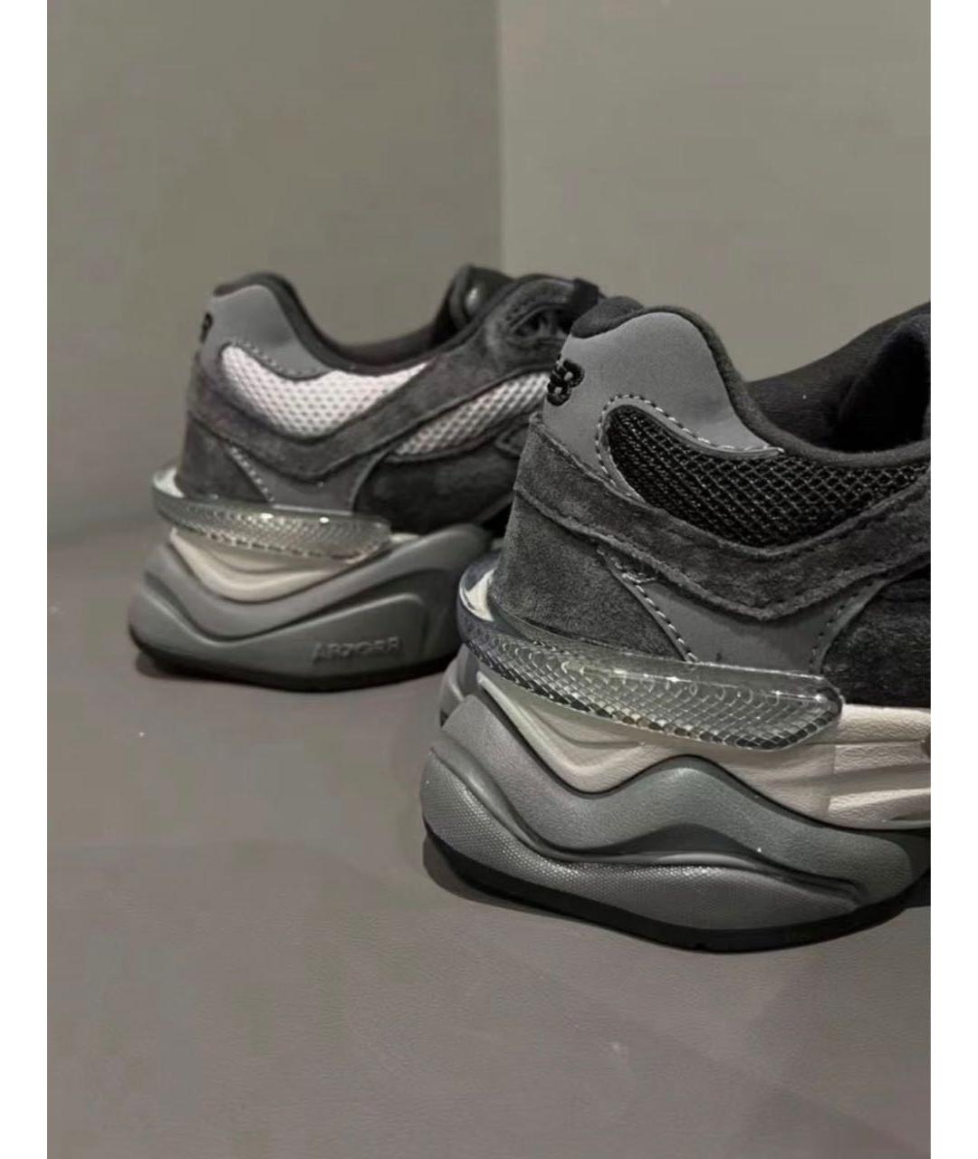 NEW BALANCE Черные замшевые кроссовки, фото 8
