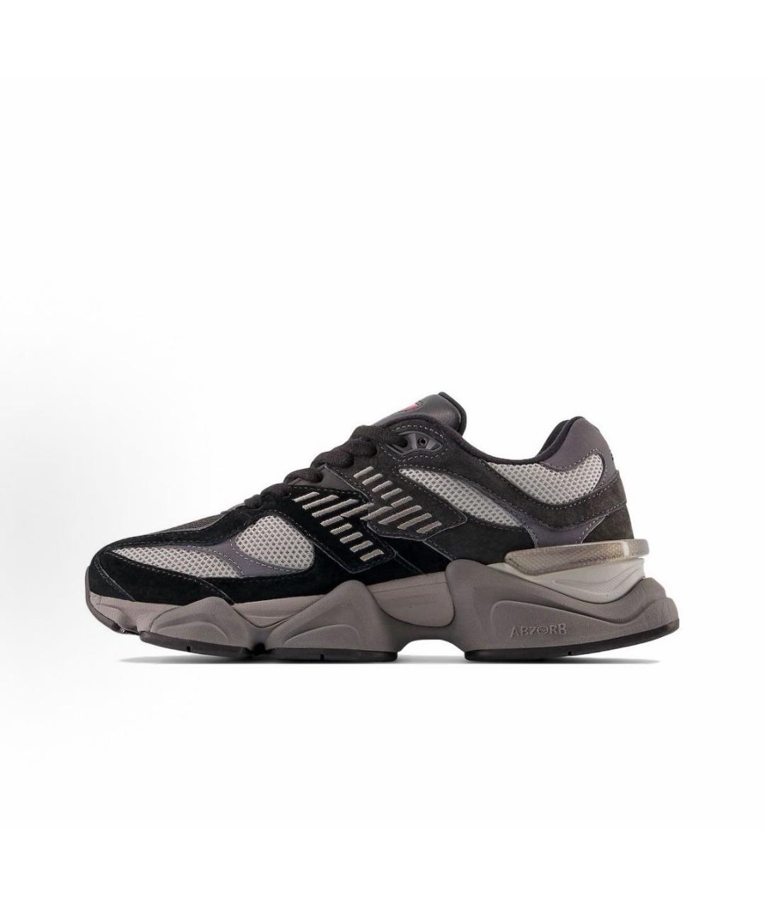 NEW BALANCE Черные замшевые кроссовки, фото 2