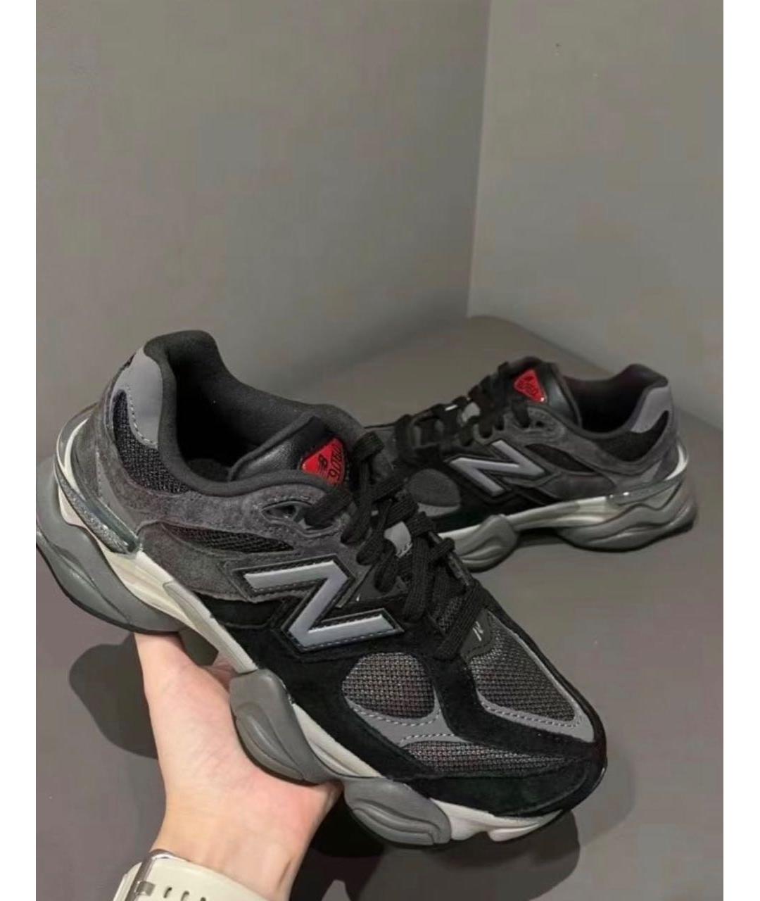 NEW BALANCE Черные замшевые кроссовки, фото 5