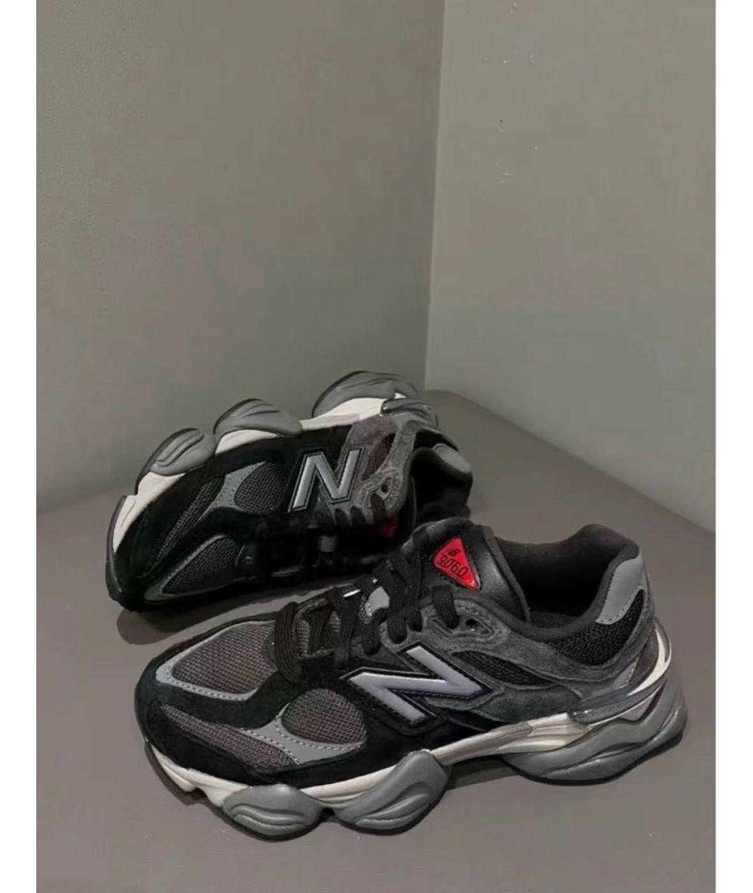 NEW BALANCE Черные замшевые кроссовки, фото 7