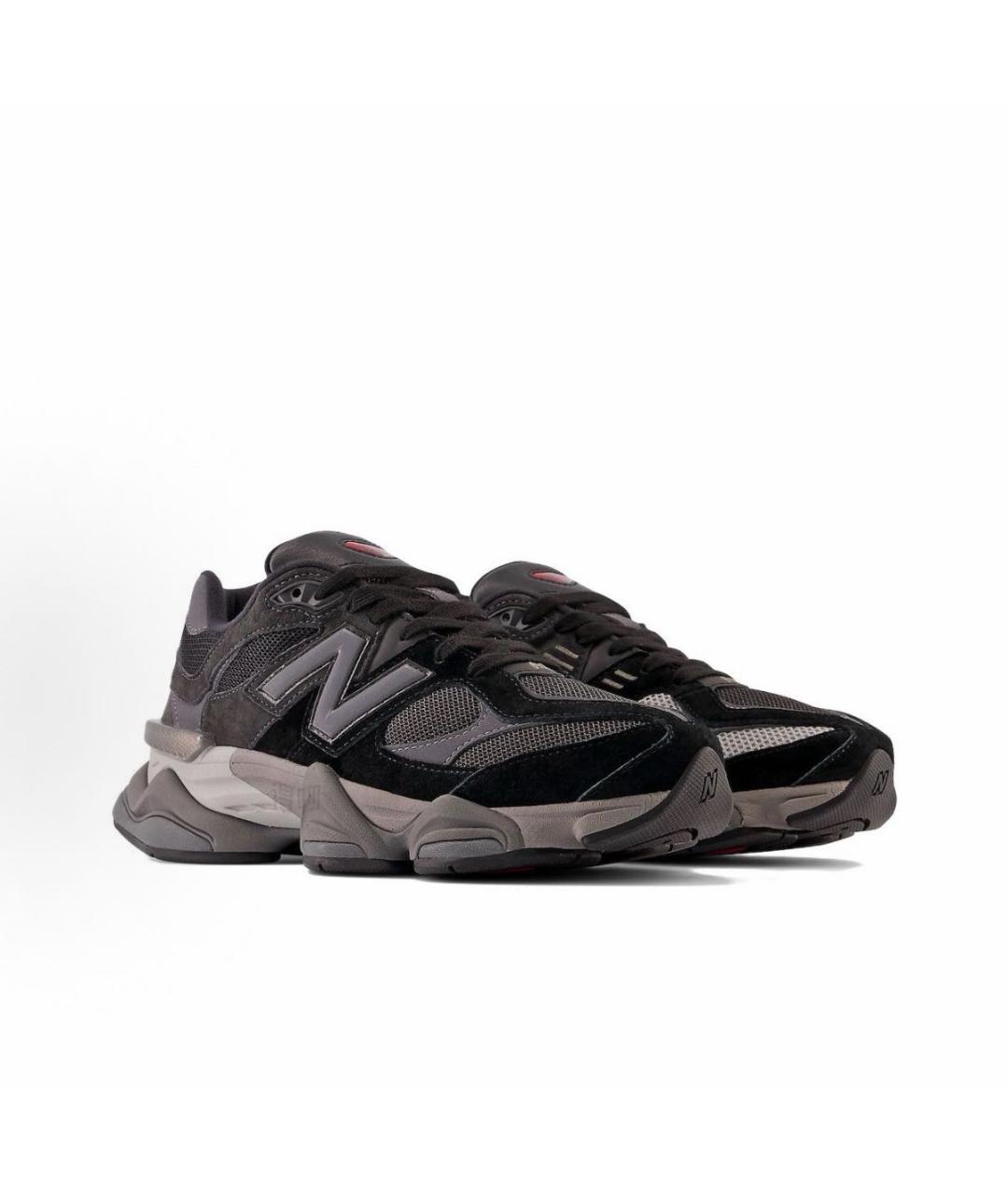 NEW BALANCE Черные замшевые кроссовки, фото 3