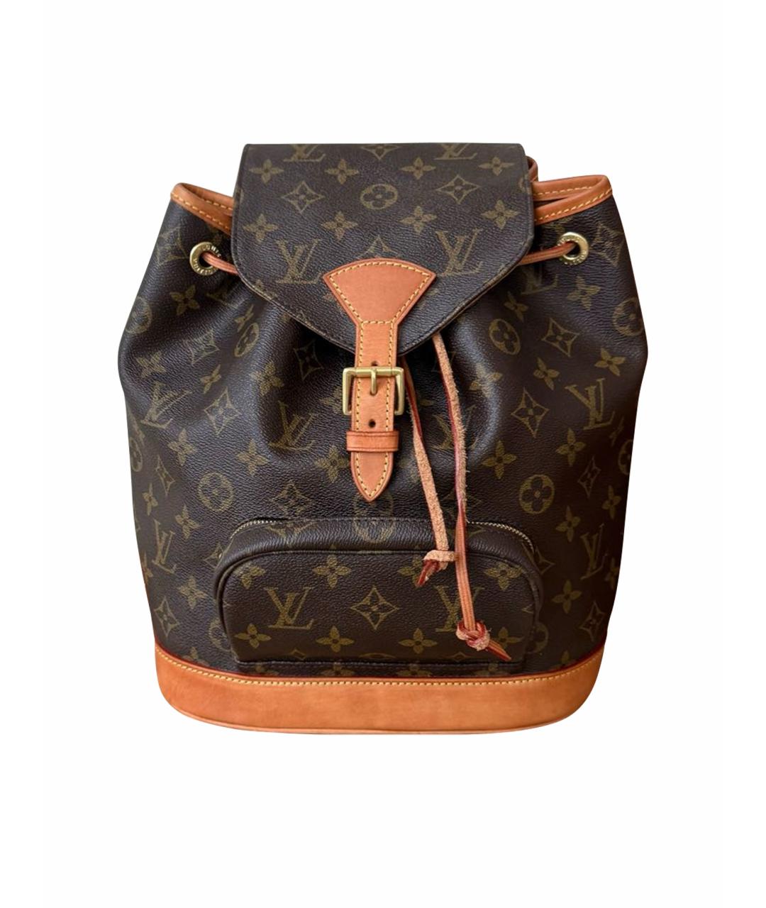 LOUIS VUITTON Коричневый рюкзак, фото 1