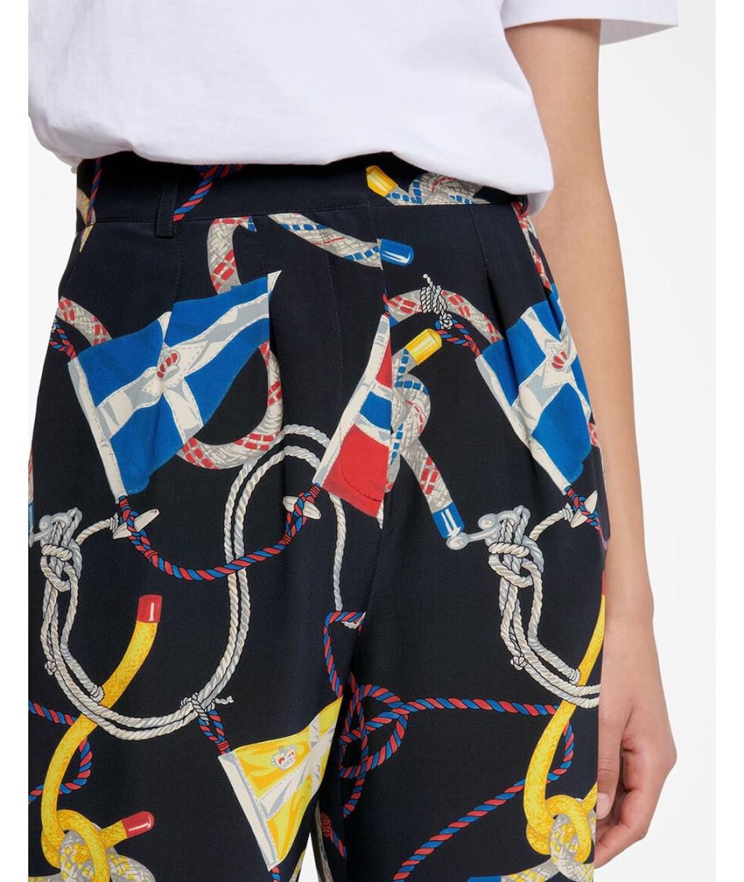 ETRO Шелковые брюки широкие, фото 4