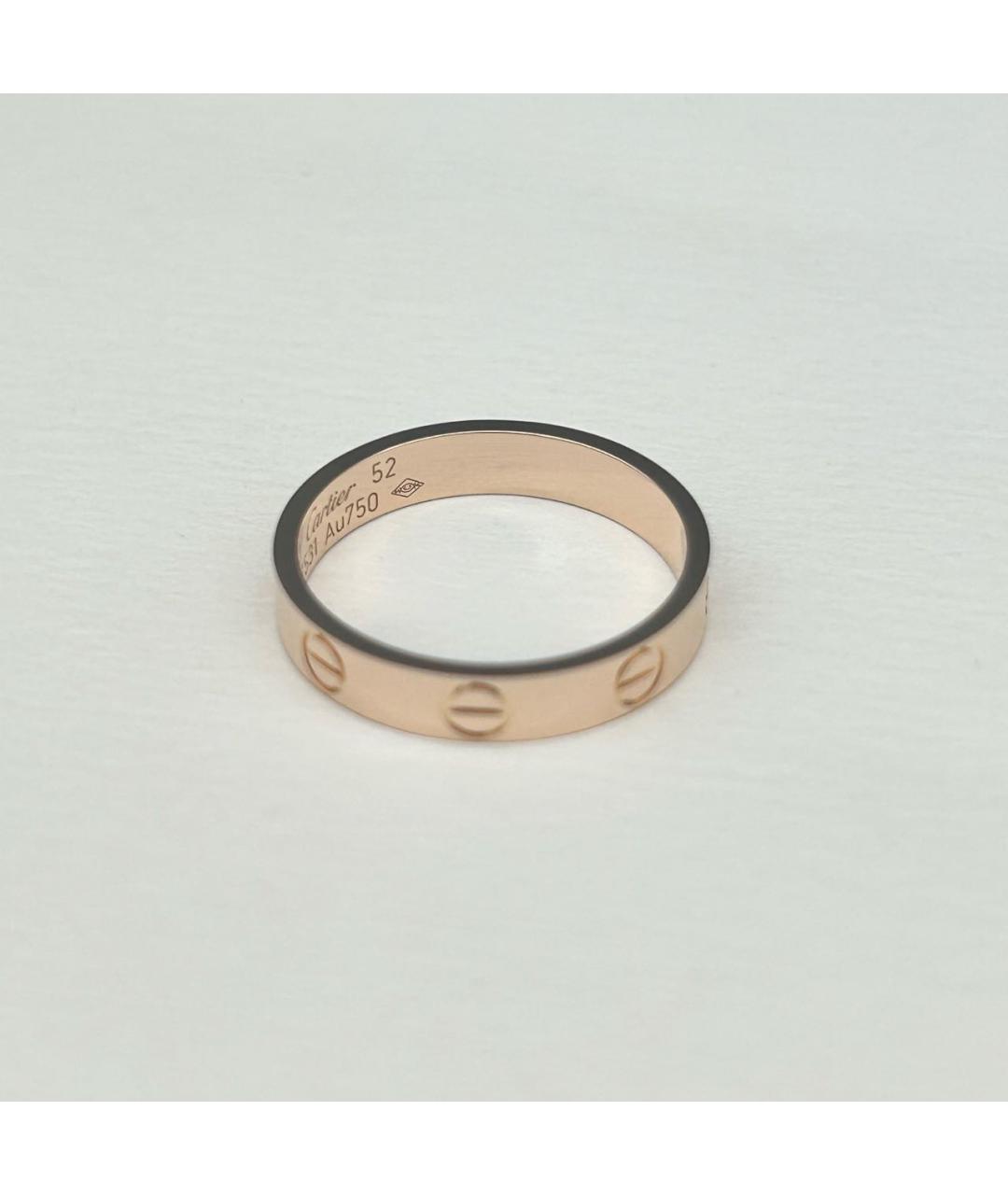 CARTIER Золотое кольцо из розового золота, фото 3