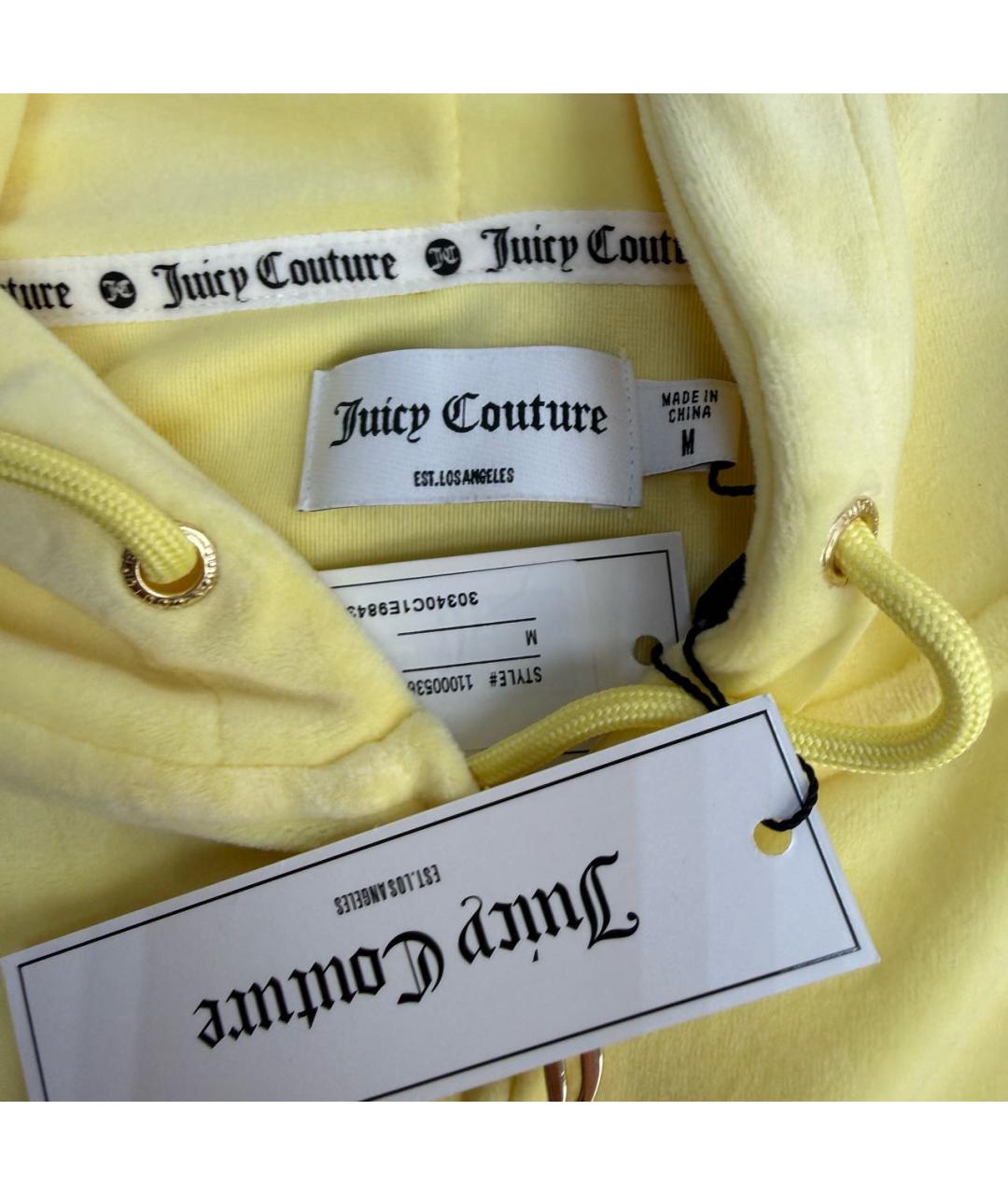 JUICY COUTURE Желтый полиэстеровый спортивные костюмы, фото 6