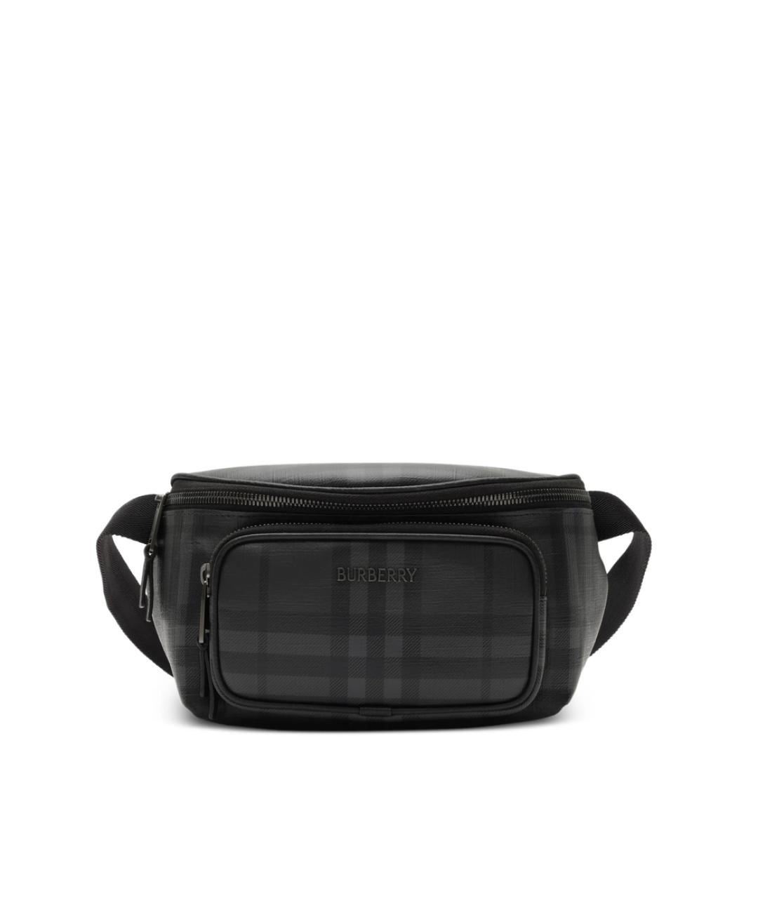 BURBERRY Черная поясная сумка, фото 1