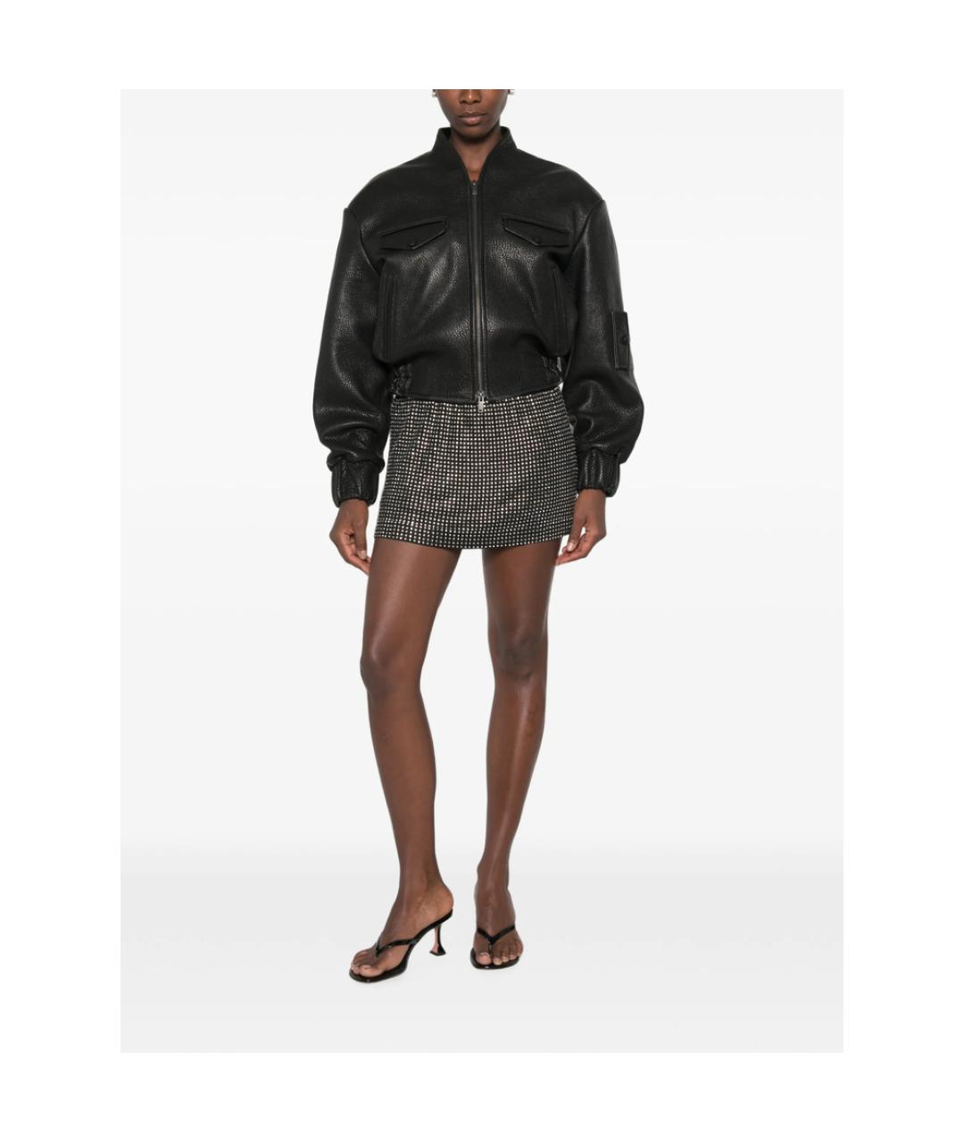 ALEXANDER WANG Черные вискозные шорты, фото 5