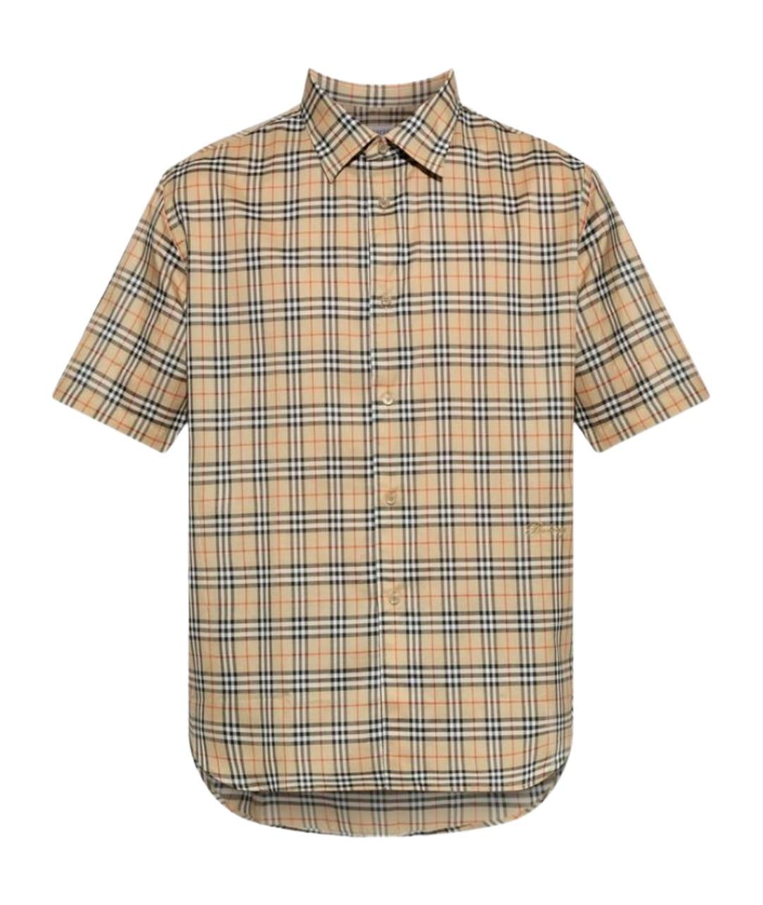 BURBERRY Мульти хлопковая кэжуал рубашка, фото 1