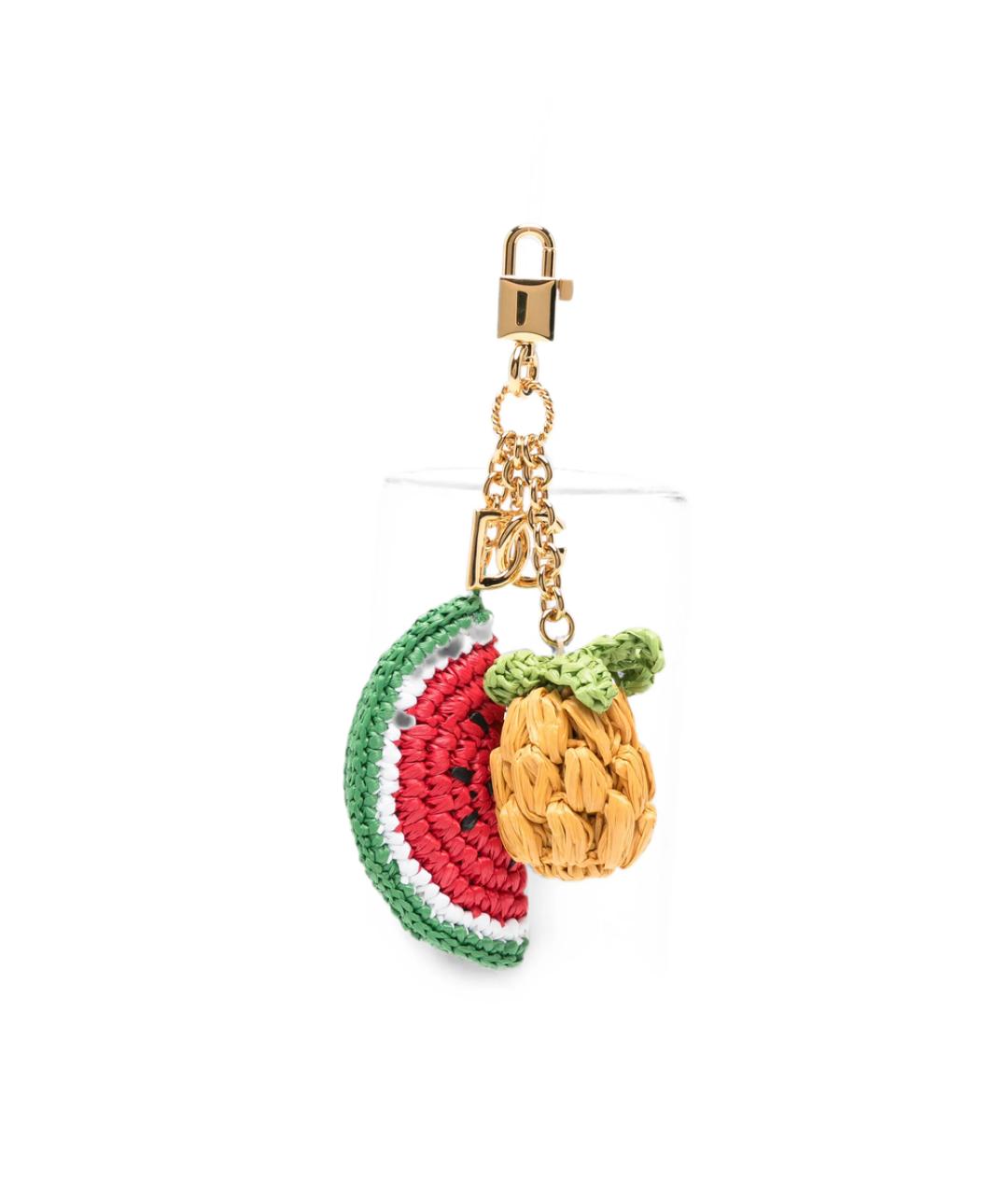 DOLCE&GABBANA Красный брелок, фото 3