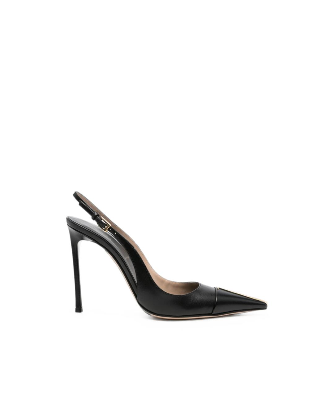 TOM FORD Черные кожаные туфли, фото 1