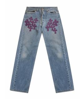 CHROME HEARTS Прямые джинсы