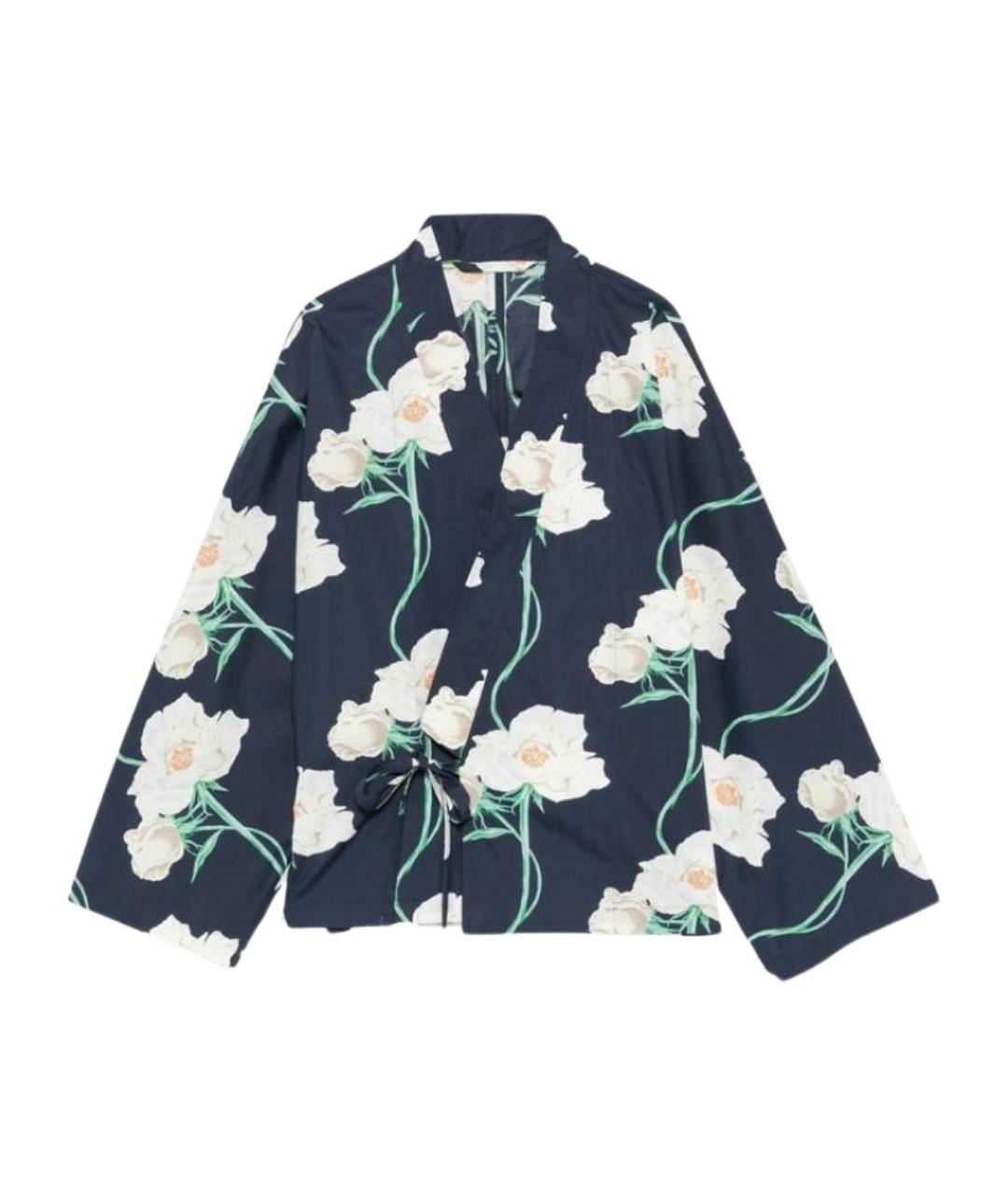KENZO Синяя хлопковая рубашка, фото 1