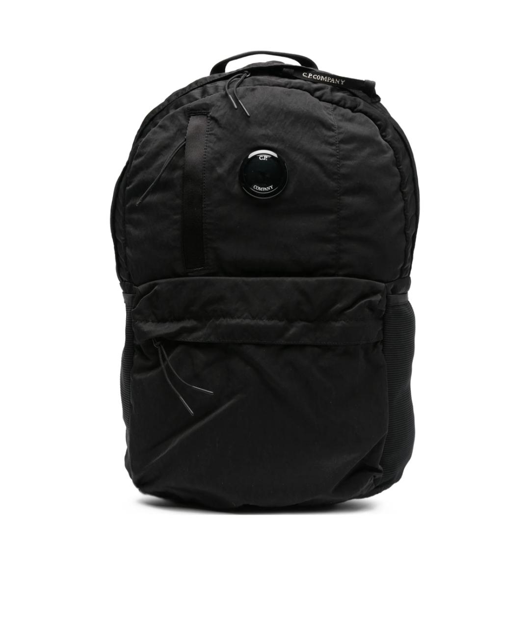 CP COMPANY Черный тканевый рюкзак, фото 1