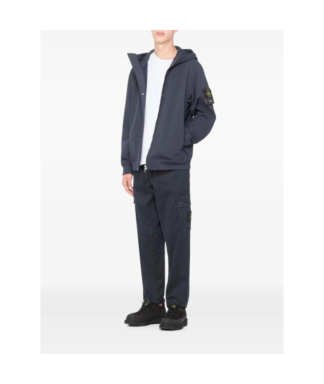 STONE ISLAND Белая хлопковая футболка, фото 5