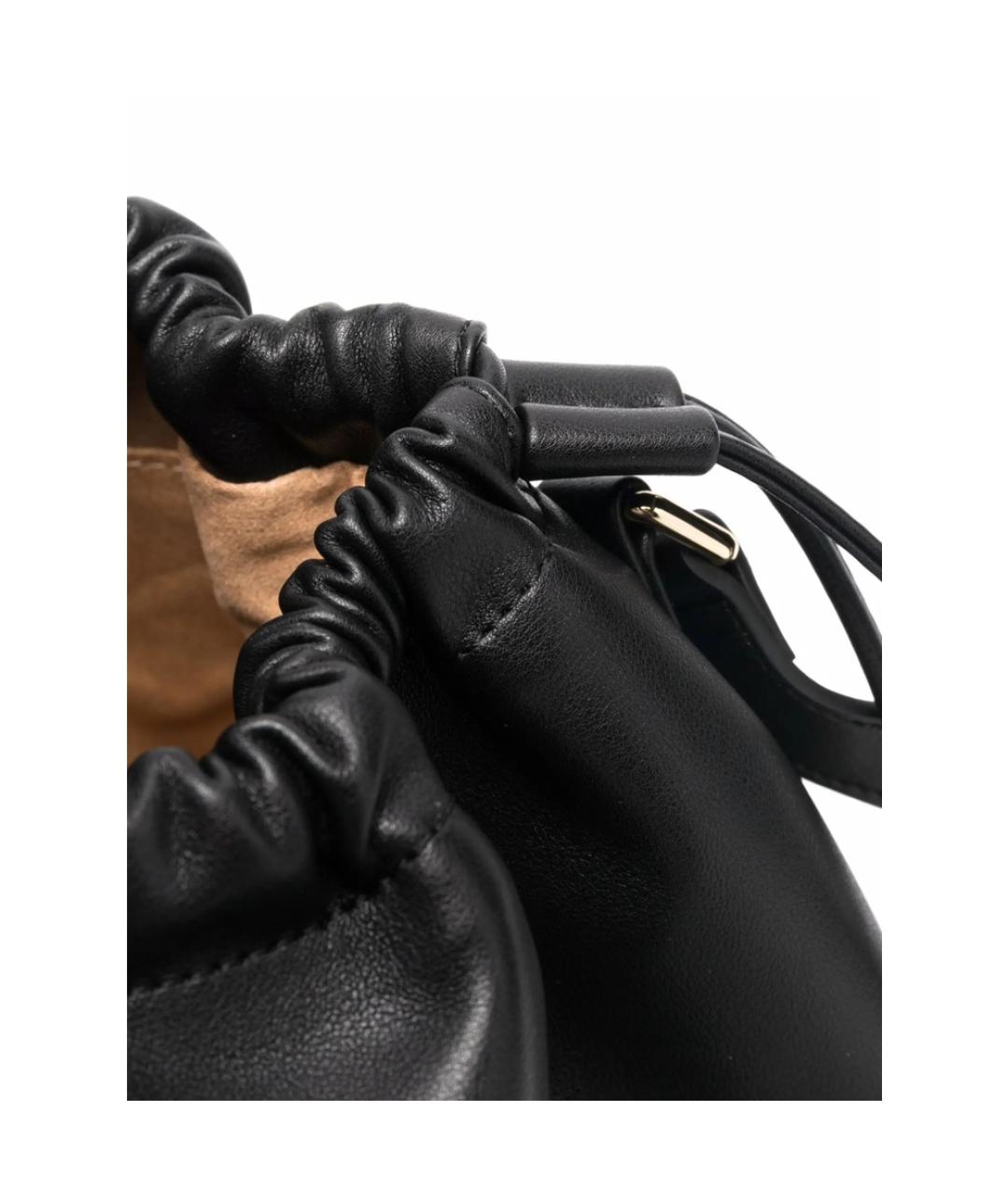 A.P.C. Черная кожаная сумка через плечо, фото 6