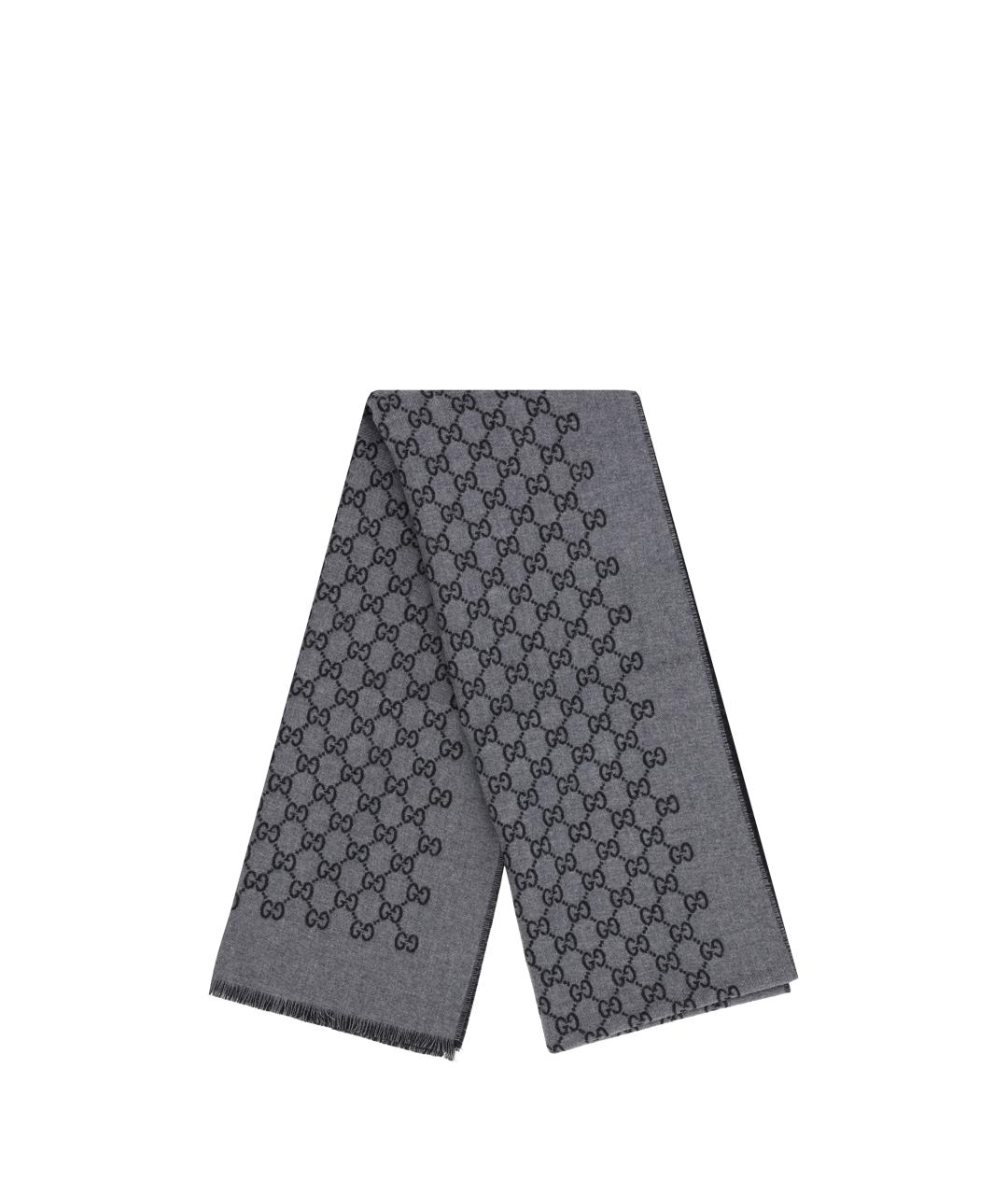 GUCCI Мульти шерстяной шарф, фото 2