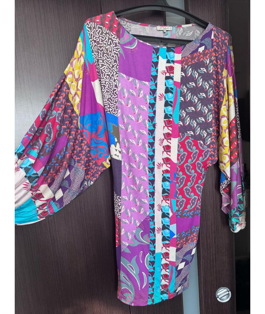 ETRO Мульти коктейльное платье, фото 1