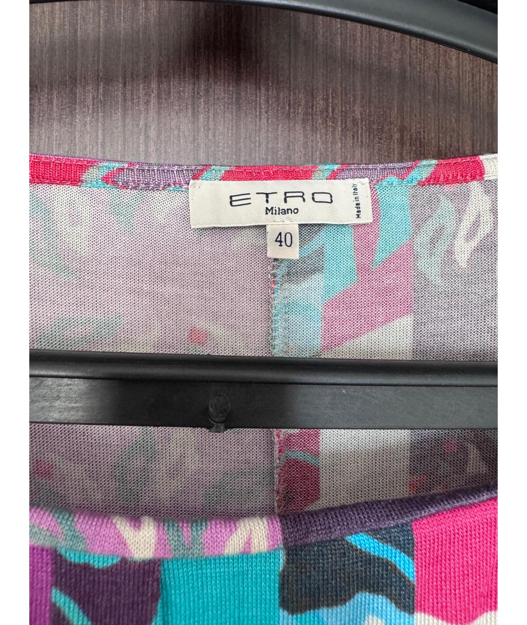 ETRO Мульти коктейльное платье, фото 1