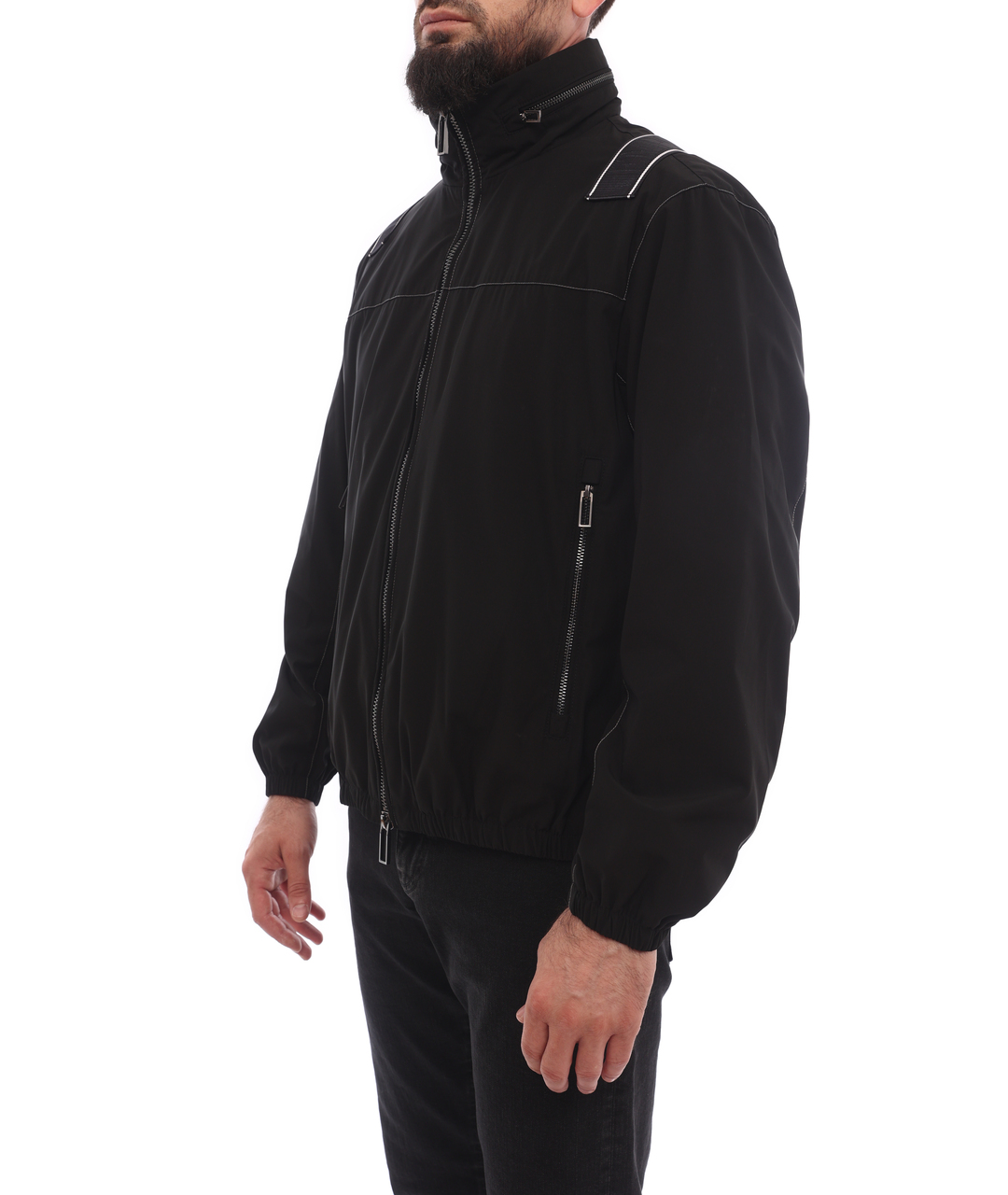 EMPORIO ARMANI Черная куртка, фото 4