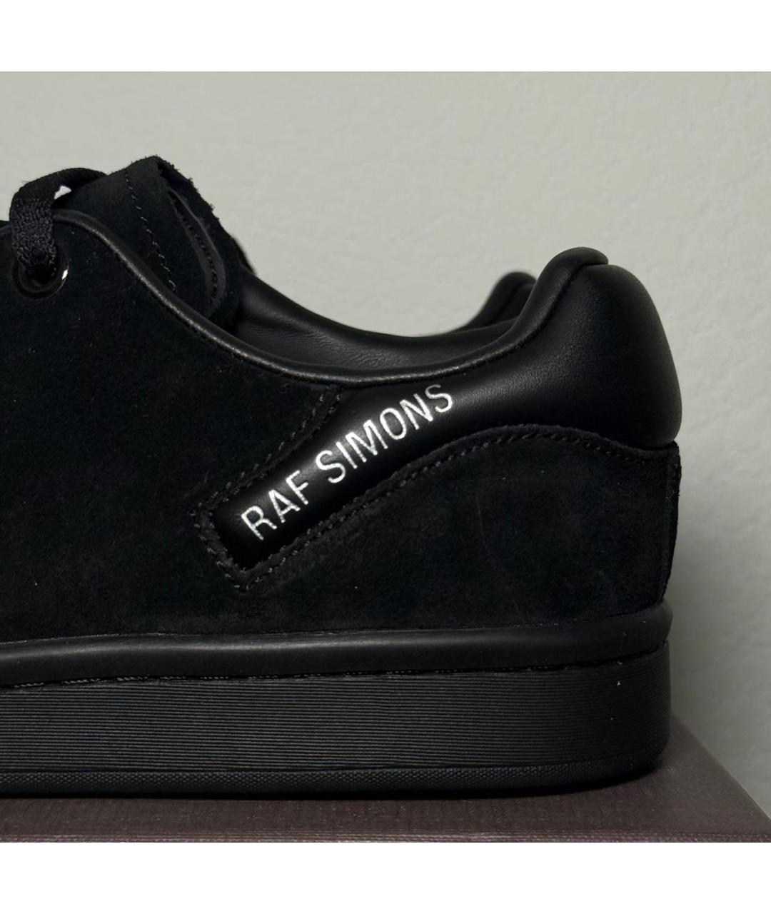 RAF SIMONS Черные кеды, фото 3