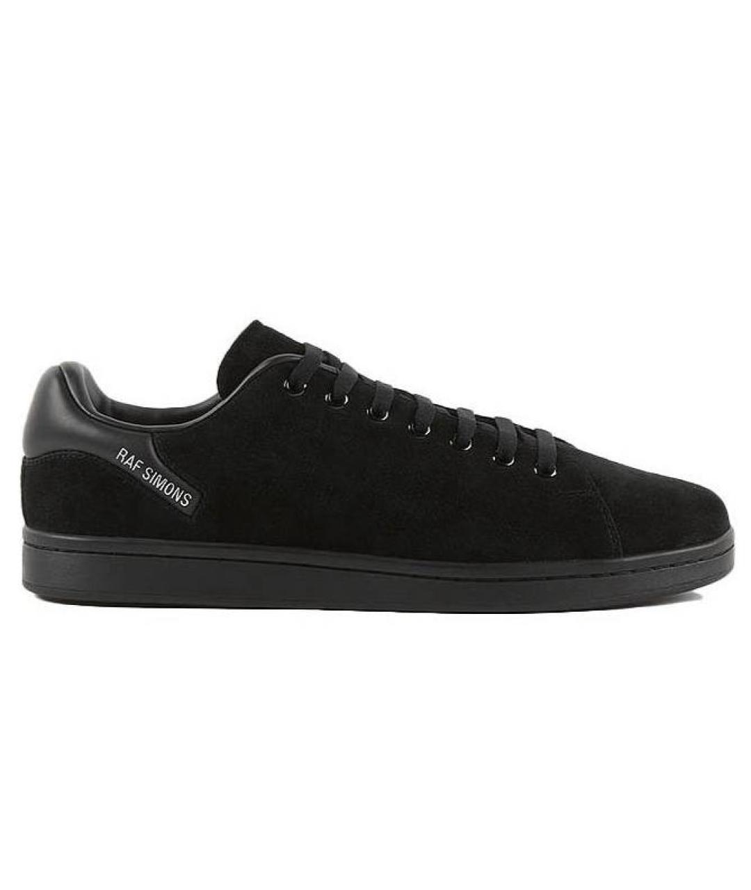 RAF SIMONS Черные кеды, фото 2
