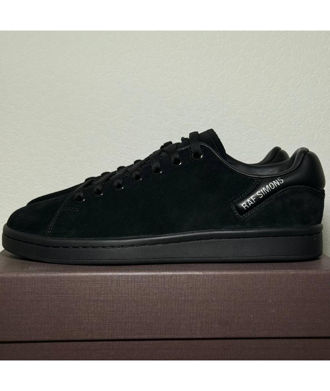 RAF SIMONS Черные кеды, фото 5
