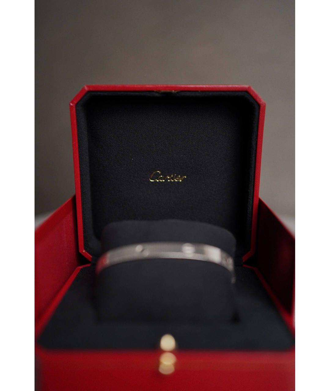 CARTIER Браслет из белого золота, фото 4