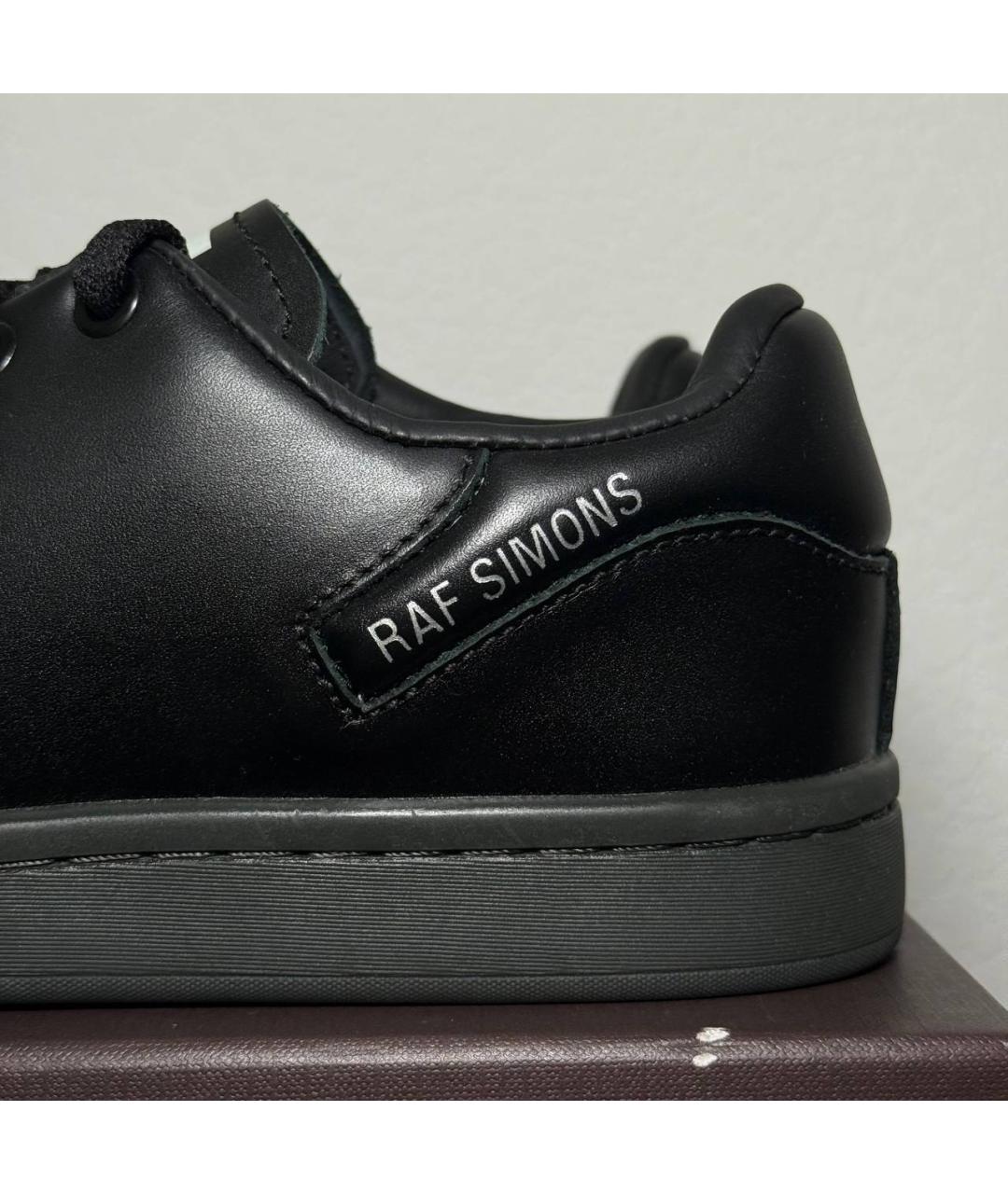RAF SIMONS Черные кеды, фото 3