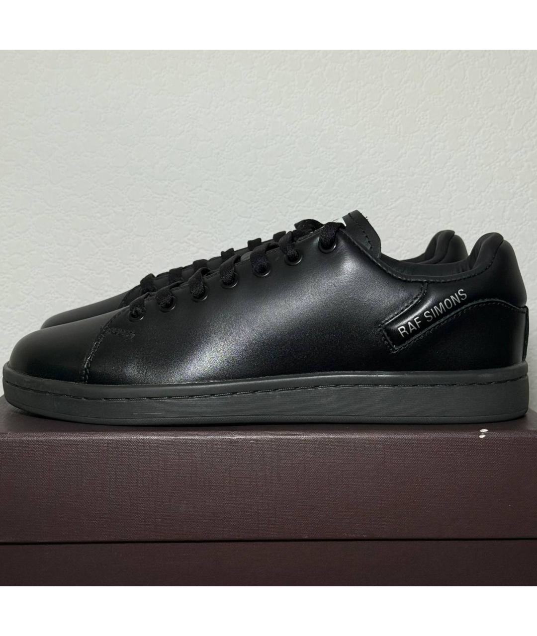 RAF SIMONS Черные кеды, фото 5