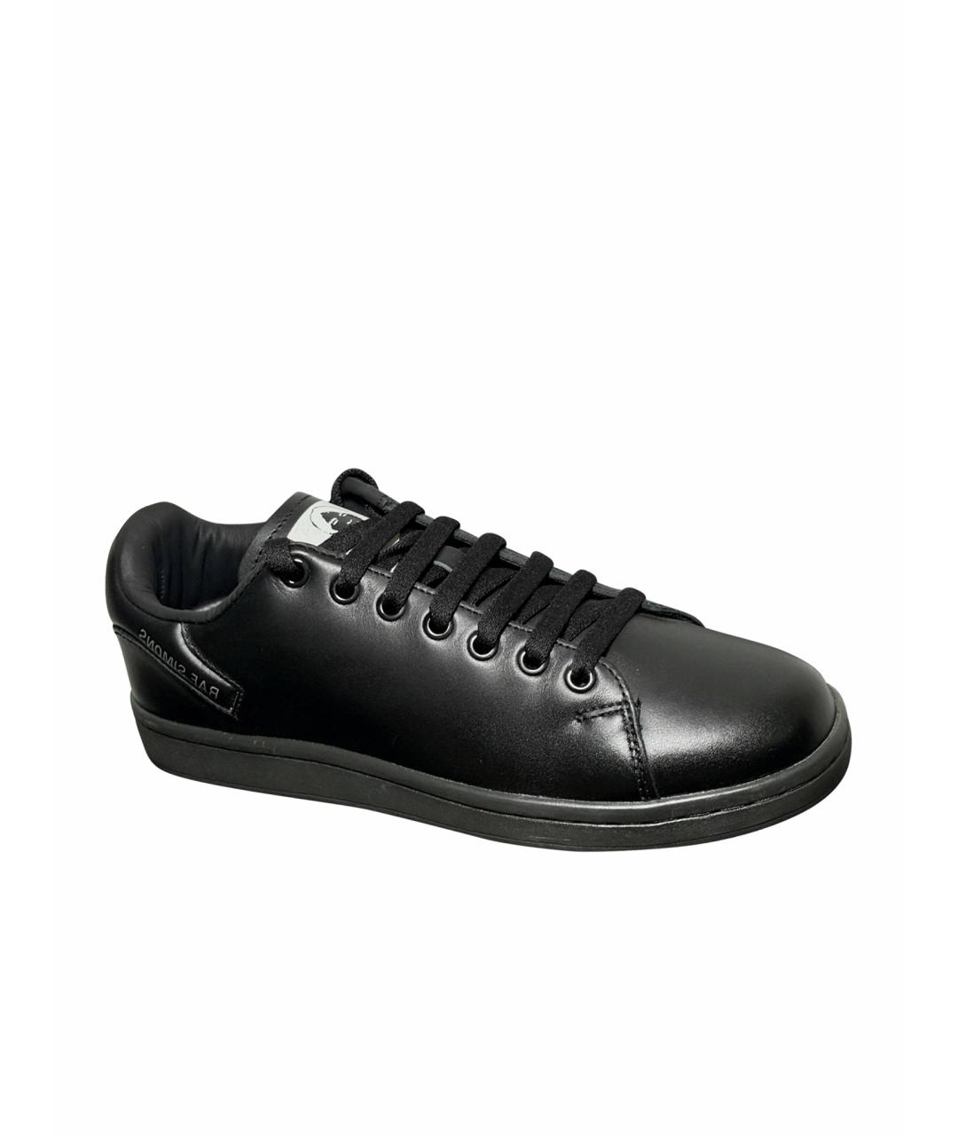 RAF SIMONS Черные кеды, фото 1