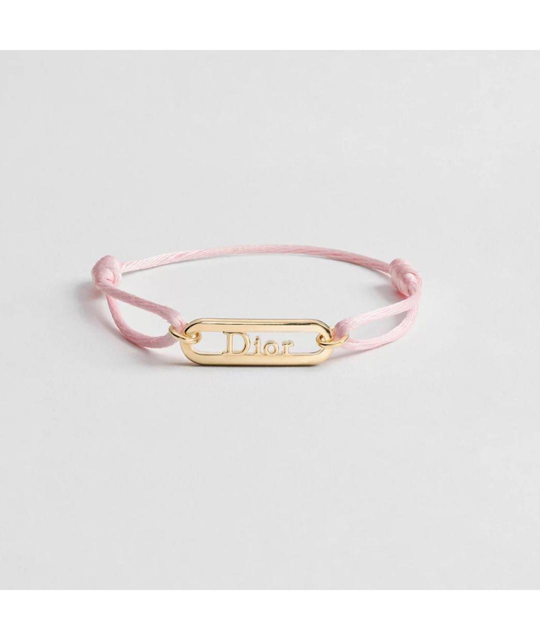 CHRISTIAN DIOR Розовый браслет, фото 3