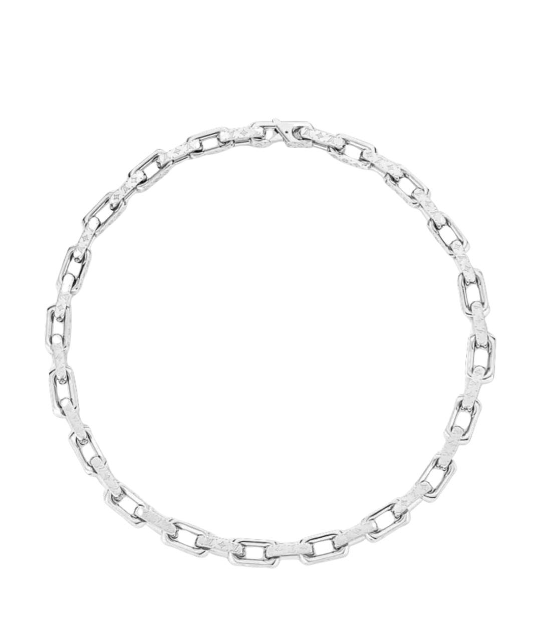 LOUIS VUITTON Серебряная металлическая цепочка/подвеска, фото 1