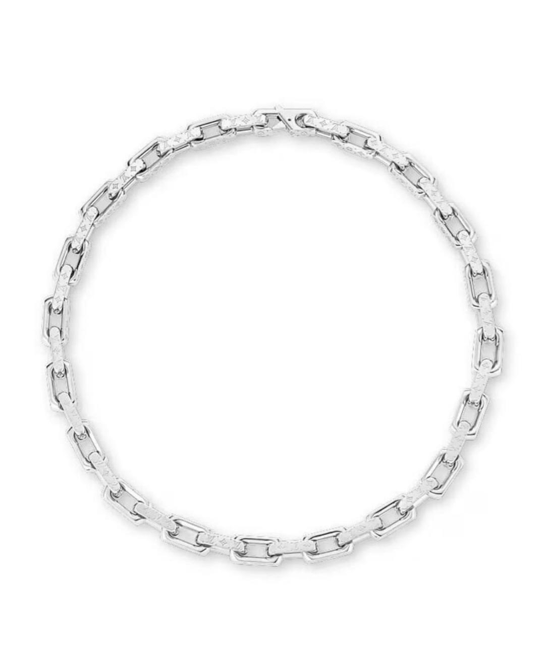 LOUIS VUITTON Серебряная металлическая цепочка/подвеска, фото 7
