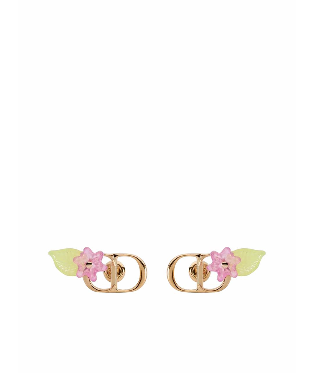 CHRISTIAN DIOR Золотые серьги, фото 4