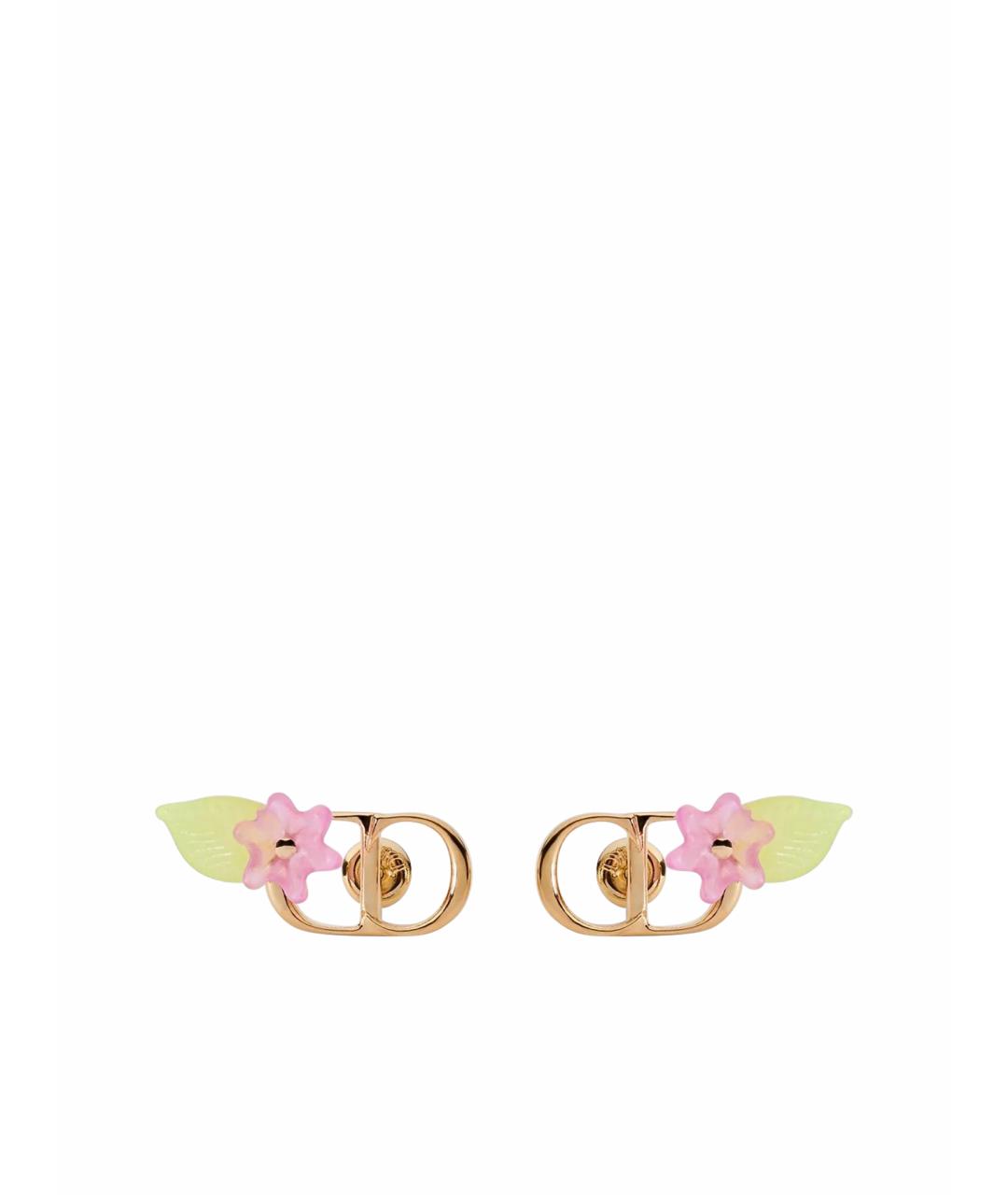 CHRISTIAN DIOR Золотые серьги, фото 1
