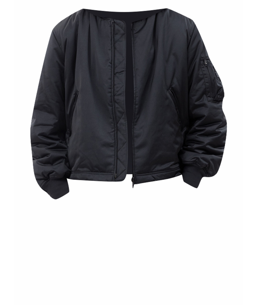 Y-3 Черная полиамидовая спортивная куртка, фото 1