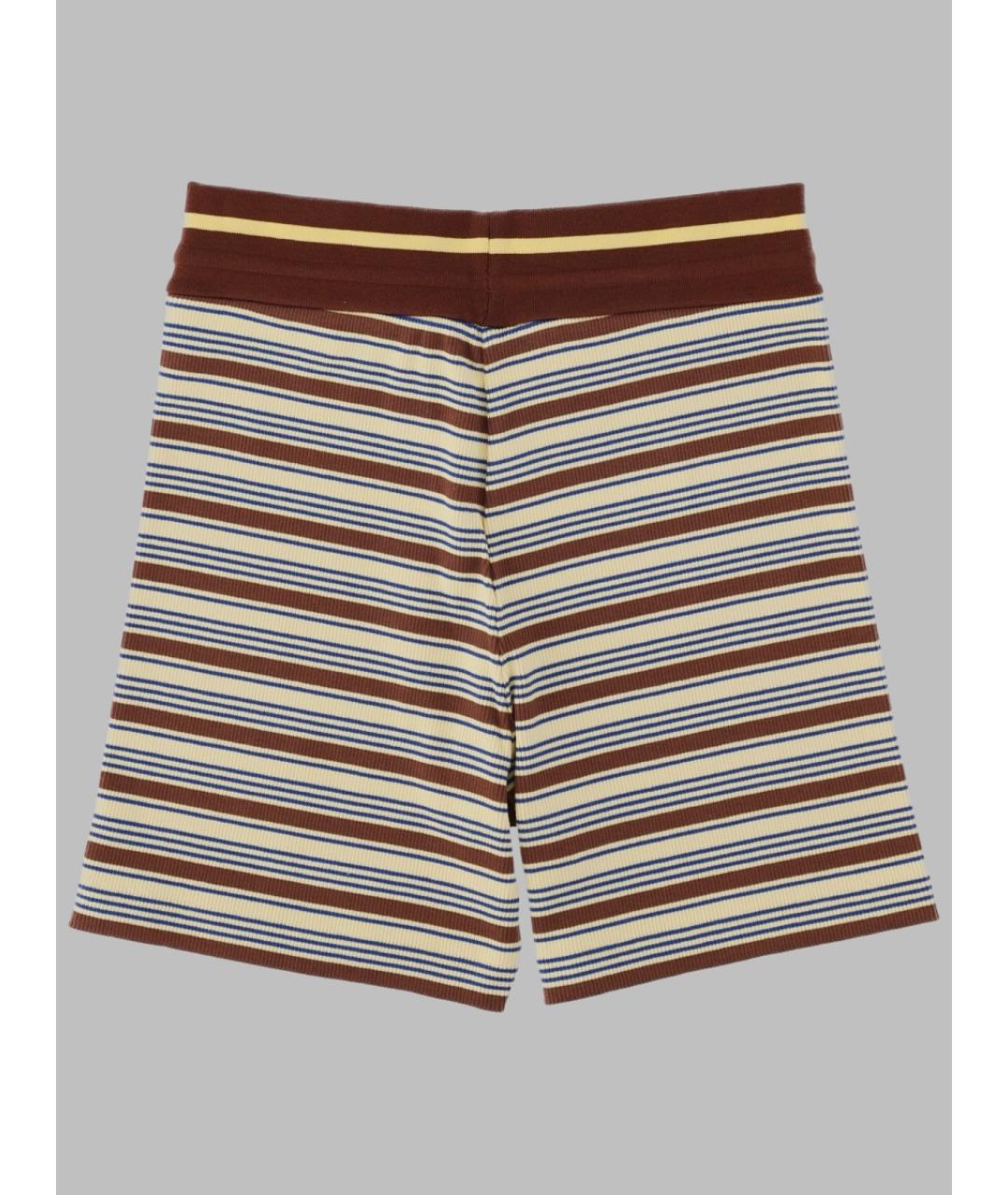 FENDI Мульти хлопковые шорты, фото 2