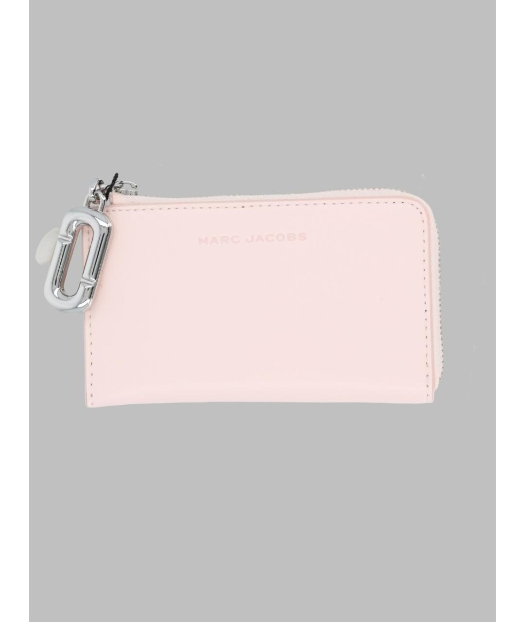 MARC JACOBS Розовый кожаный кошелек, фото 3